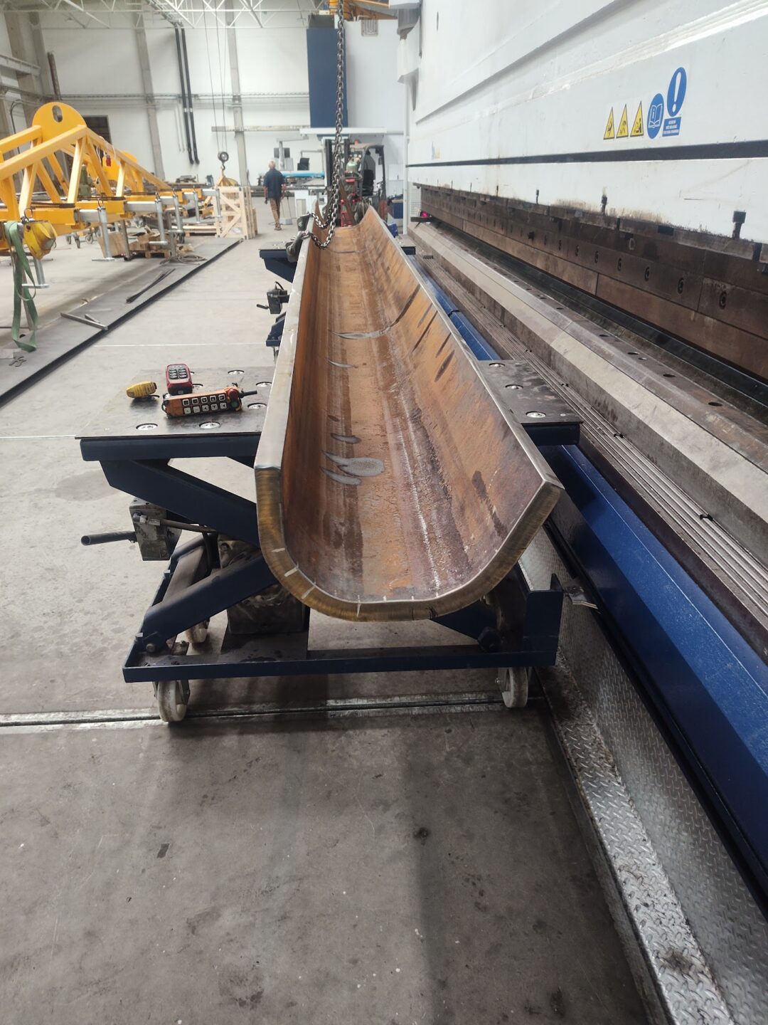 Bending thick sheets